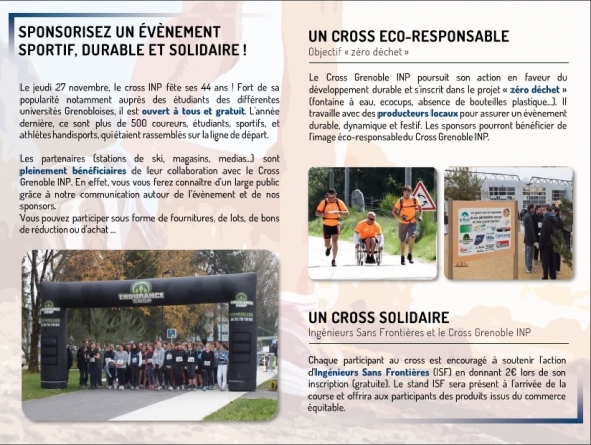 Cross de l’INP le jeudi 27 novembre